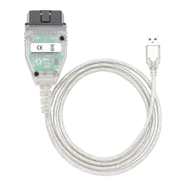 Feilkodeleser K+DCAN K-CAN FTDI-brikke for E60 E61 E83 E81 E87 OBD2 OBD 2 Black