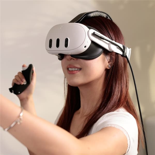 Opladningskabel QC-8.5 5M VR Headset USB 3.0 Dataoverførsel Høj Hastighed Black
