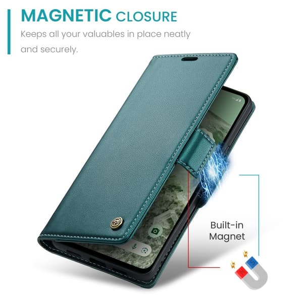 CASEME Retro Pung Taske til Pixel 8a Green