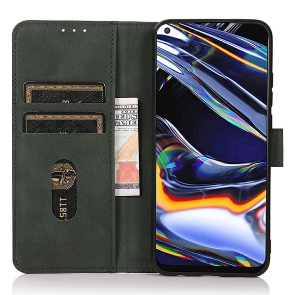 KHAZNEH Puhelimen lompakkokotelo jalustalla iPhone 18 Pro Max / 17 Pro Max puhelimille Green