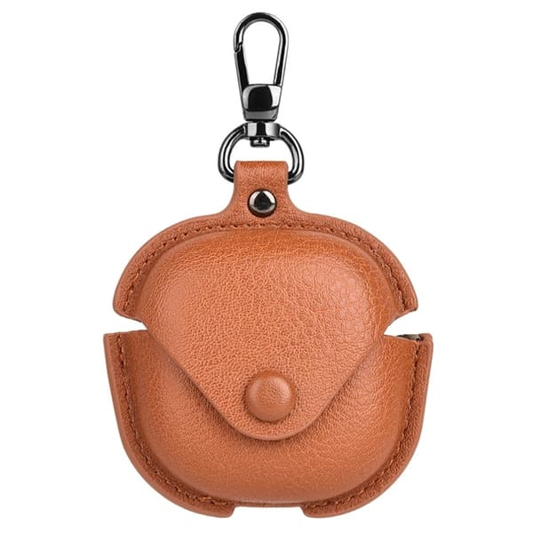 Til Samsung Galaxy Buds4 / Buds4 Pro PU + PC Beskyttende Etui Shell - Brun Brown