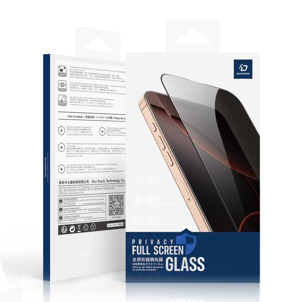 DUX DUCIS Samsung Galaxy S26 Ultra Integritetsskydd  i Härdat Glas Svart