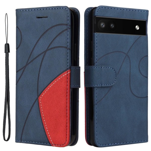For Google Pixel 6a 5G KT Series-1 To-fargets - Blå Blue