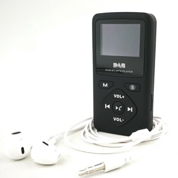 DAB Bluetooth Digital MP3 - afspiller understøtter FM - radio TF - kort White