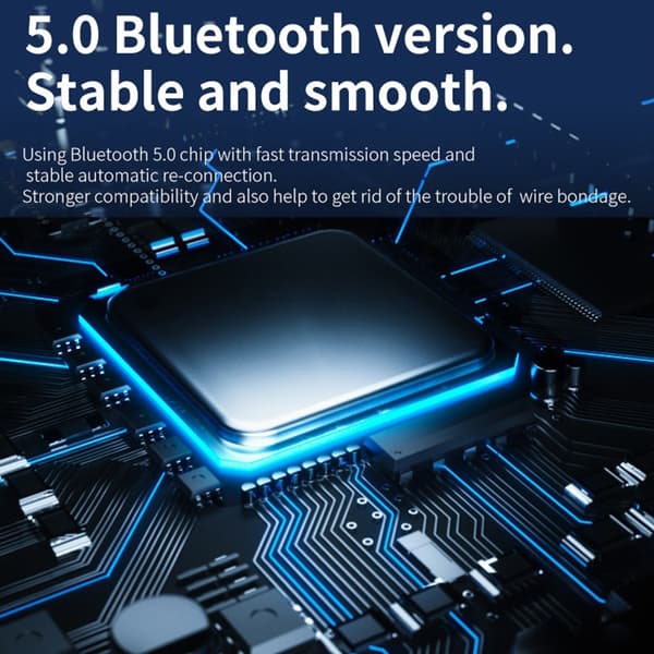 Sony PS5 PS4 PC - kuulokkeille Bluetooth USB 3.5mm Audio Transmitter Langaton vastaanotin Black