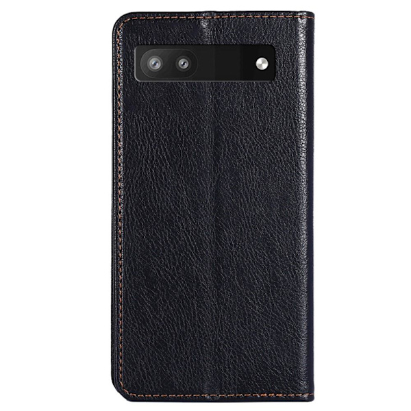 Google Pixel 6a Teline Puhelinkotelo Täysi Suojaus Lompakon Suojus - Musta Black