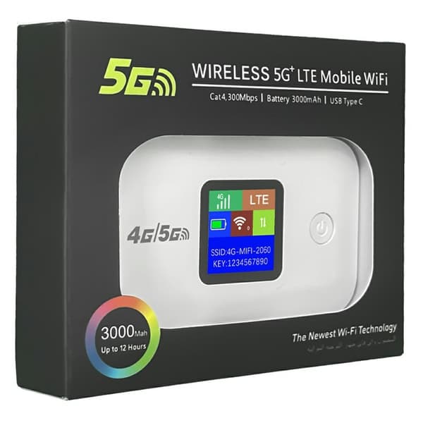 A8-E Eurasisk 4G LTE WiFi-router Trådløst netværkshotspot Mobil bredbåndsenhed White