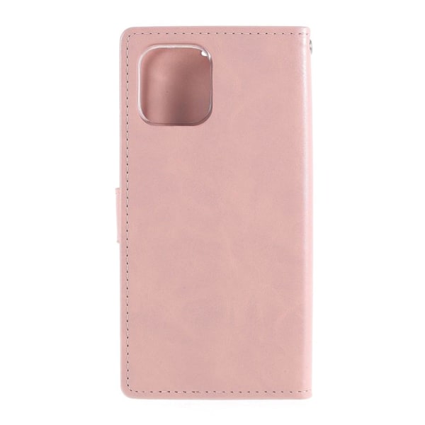 MERCURY GOOSPERY Blue Moon Wallet Case iPhone 12 Pro Max RoseGol Pink gold