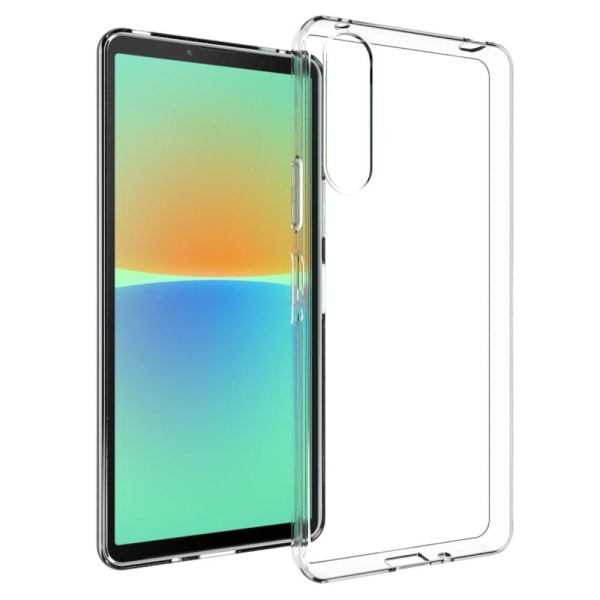 För Sony Xperia 10 V Soft Slim TPU Fodral Skal Transparent Transparent