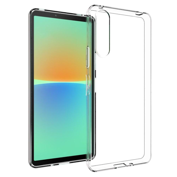 Til Sony Xperia 10 V Soft Slim TPU Deksel Gjennomsiktig Transparent