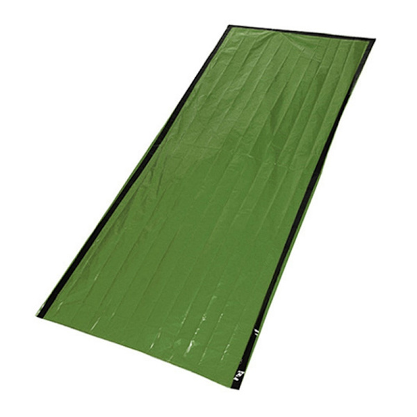 førstehjælp nødsovepose Hold varm overlevelsesudstyr Green one size