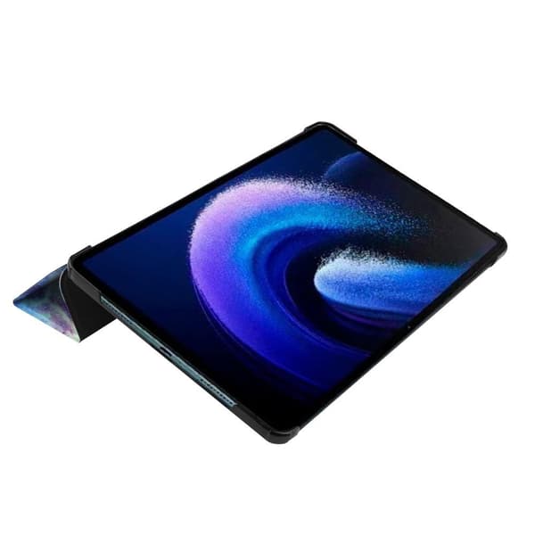 Xiaomi Pad 6 Stativ Slim Fit Deksel - Galaxy Multicolor