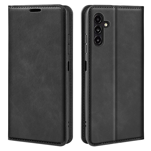Lompakkoteline kääntyvä puhelinkotelo Samsung Galaxy A14 5G/4G - musta Black