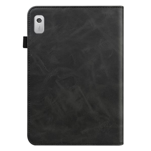 Lenovo Tab M9 Tavallinen PU - nahkainen tabletin kansi Black