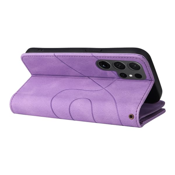 KT multifunktions - serie - 5 til Samsung Galaxy S24 Ultra telefonetui Purple