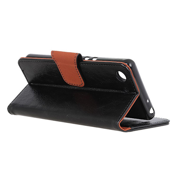Sony Xperia XZ4 Compact Plånboksfodral Textured Split - Svart Black