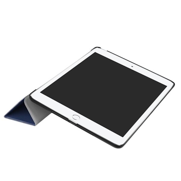 iPad 9.7" (2017 / 2018) Slim fit tri-fold fodral - Mörk Blå Mörkblå