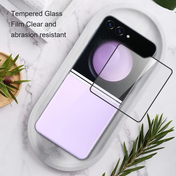 AMORUS For Samsung Galaxy Z Flip6 Näytönsuojalasi Transparent