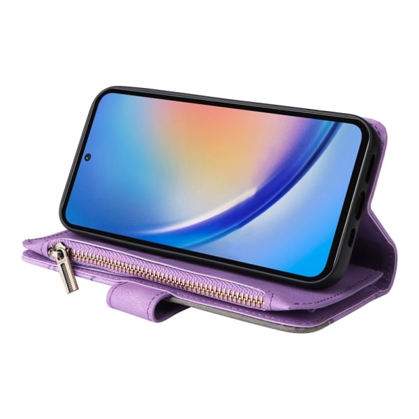 KT-monitoimisarja-5 Samsung Galaxy A35 -puhelinkotelolle Purple