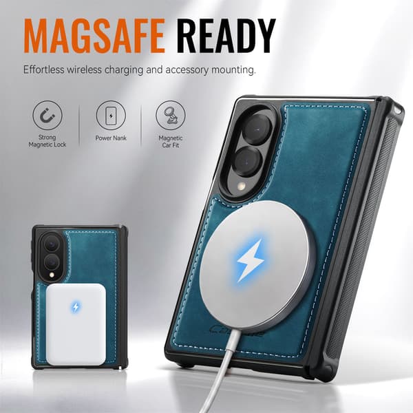 CASEME Magnetisk telefoncover til Samsung Galaxy Z Fold8 Green