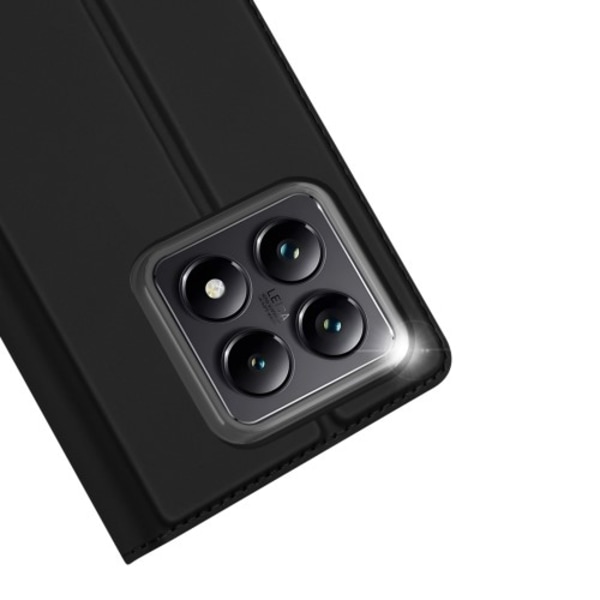 DUX DUCIS Skin Pro -sarjan kotelo korttipaikalla Xiaomi 14T - Musta Black
