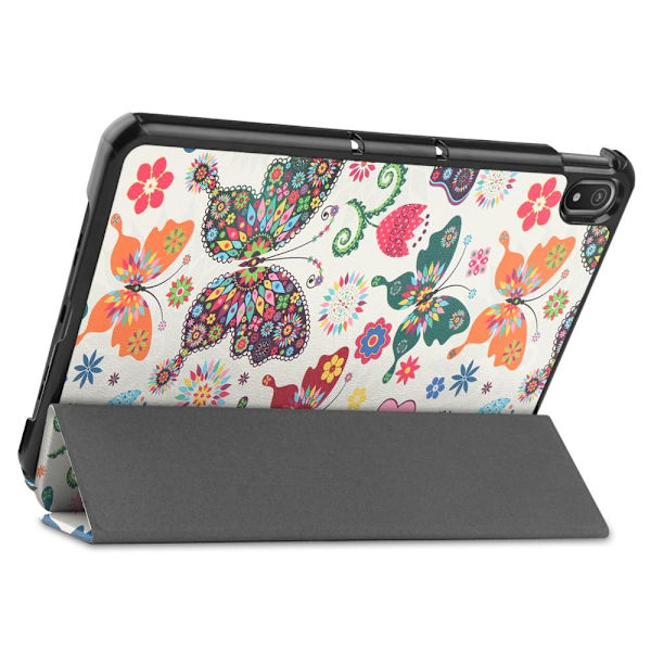 Tabletstativ Slim Fit Cover til Nokia T20 - Sommerfugle Multicolor