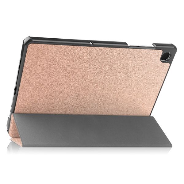 Trifoldet stativetui til Samsung Galaxy Tab A9 8.7" Pink gold