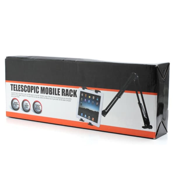 Universal 360 Degree Rotation Rack - iPad and 7~10.1 - " Tablet Black