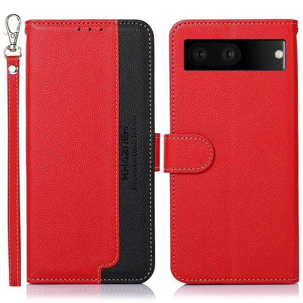 KHAZNEH telefoncover til Google Pixel 7 - rød/sort Red