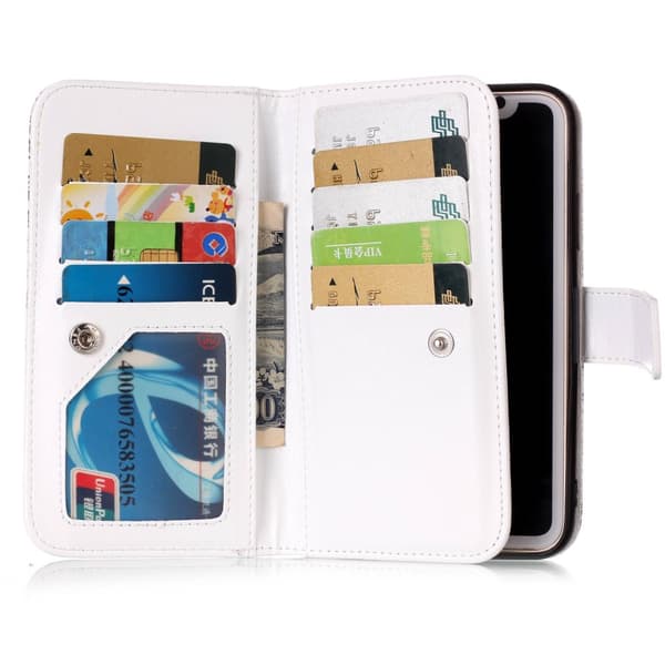 iPhone XS Max Cover 9 Kortspor - Eiffeltårnet