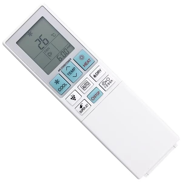 Erstatning fjernkontroll for CRMC-B153JBEZ for Sharp klimaanlegg White