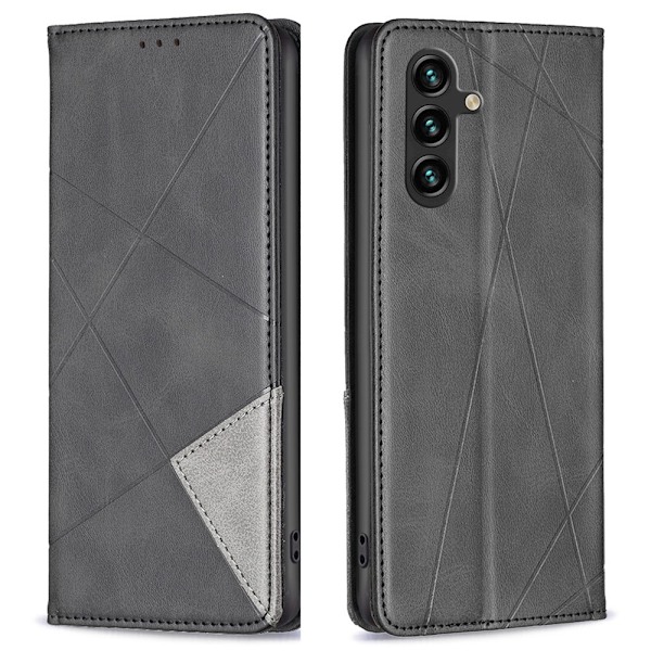 BINFEN COLOR Samsung Galaxy A56  Iskunkestävä Lompakkokotelo Black