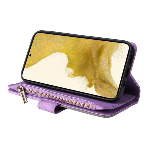 KT Multi-function Series-5 For Samsung Galaxy S22+ Phone Case Purple