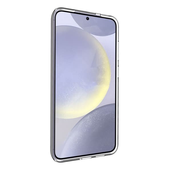 Til Samsung Galaxy S25+ Case TPU Cover Bagside Transparent