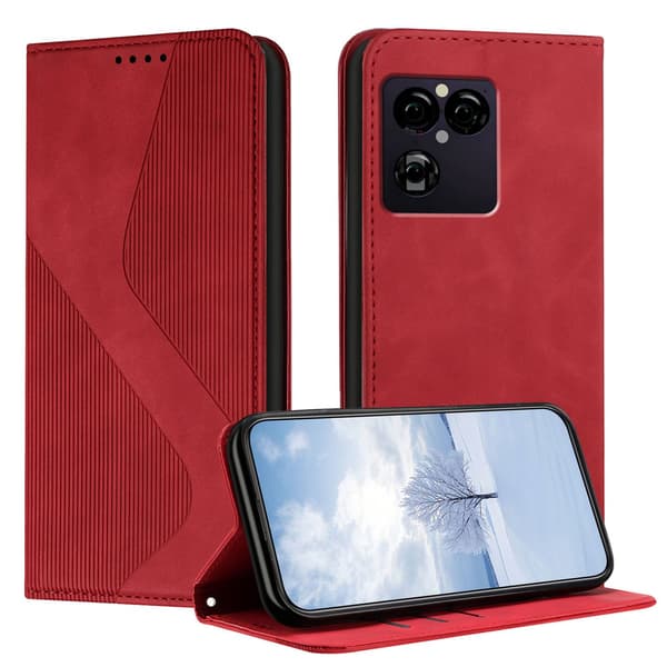 Pungcover med Stander til Sony Xperia 1 VIII Red