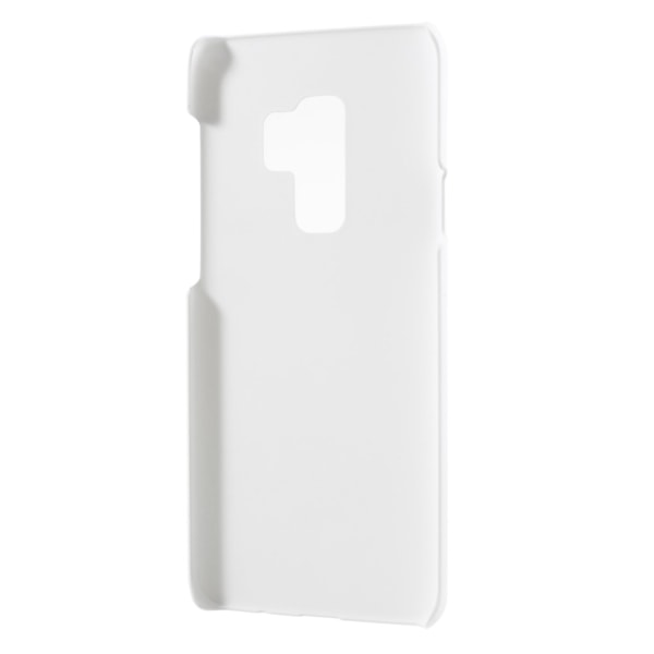 Samsung Galaxy S9 Plus kumitettu kova case - valkoinen White