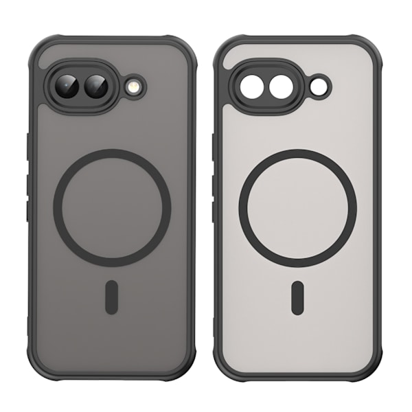 WANLONFENG magnetdeksel med skjermbeskytter til Google Pixel 10a Black