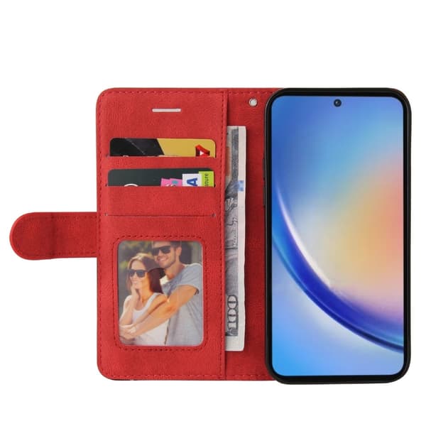 Til Samsung Galaxy A35 KT - serie - 1 dobbeltfarve Red