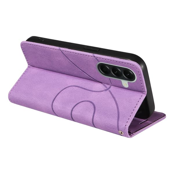 Til Samsung Galaxy A57 5G pungcover Purple