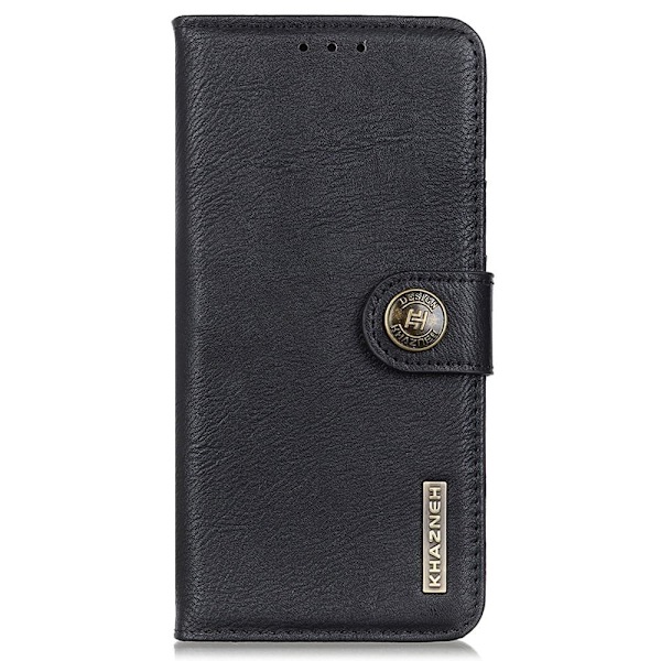 KHAZNEH Lompakkoteline Motorola Moto G22/Moto E32s 4G Black