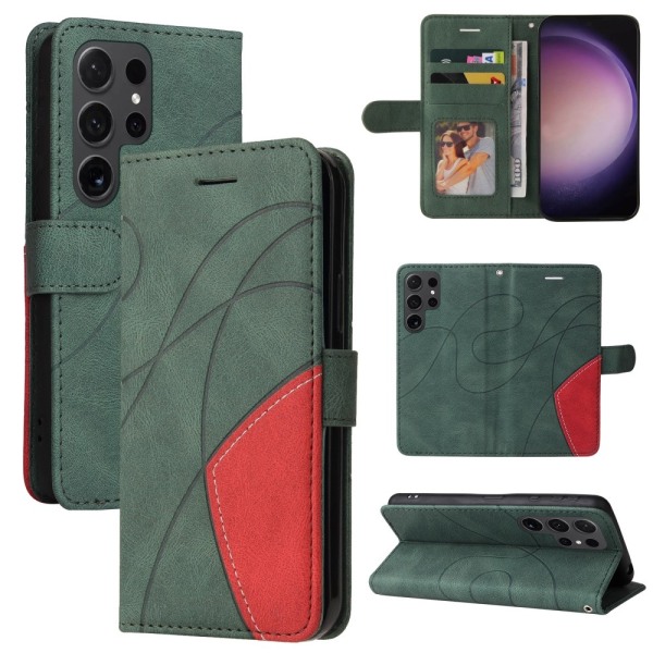 For Samsung Galaxy S24 Ultra KT Series-1 To-fargets Green
