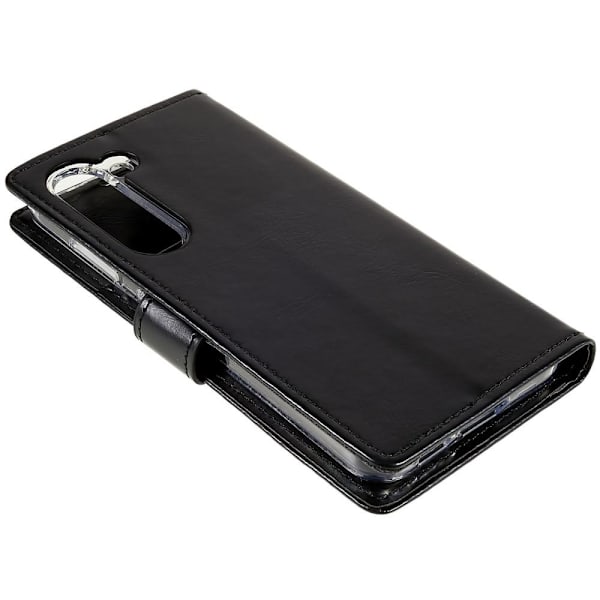 MERCURY GOOSPERY Blue Moon Lommebok-etui til Samsung Galaxy S23 Plus Black