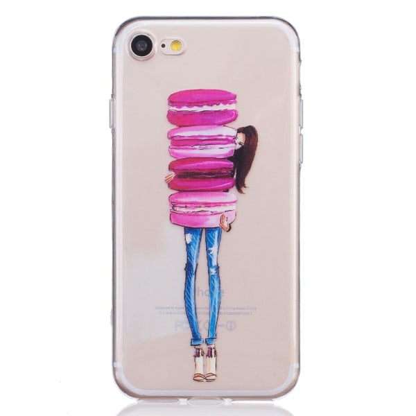 iPhone 7 / iPhone 8 TPU  Skal - Macarons