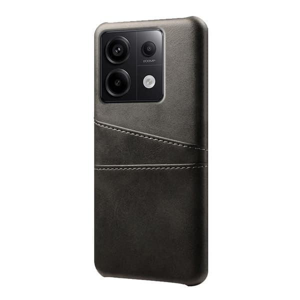 Xiaomi Redmi Note 13 Pro 5G - suojakuorelle Takakorttitaskuille Black