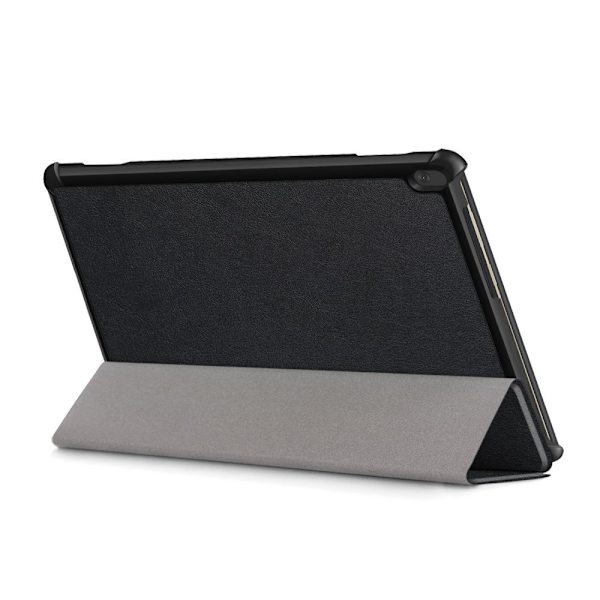 Tri-fold Fodral till Lenovo Tab M10 TB-X505F / TB-X605F - Svart Svart