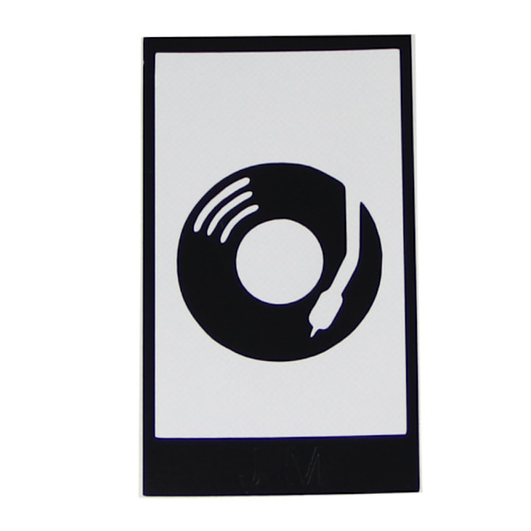 HAT PRINCE Stilig elegant klistremerke iPad osv. - Disk