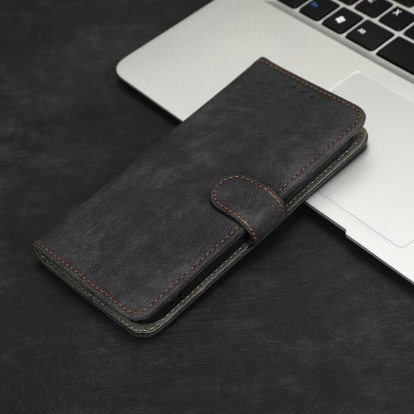 Pengeboksetui med kortlomme for Motorola Edge 30 Fusion 5G Black