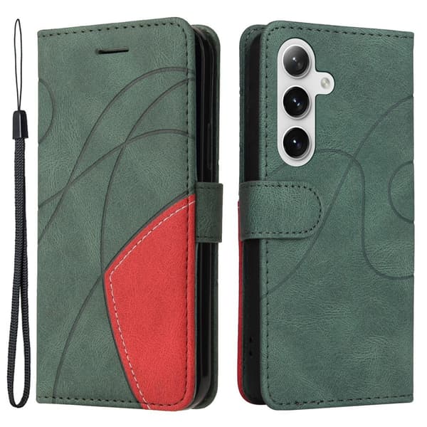 Til Samsung Galaxy S24+ KT - serie - 1 dobbeltfarve Green
