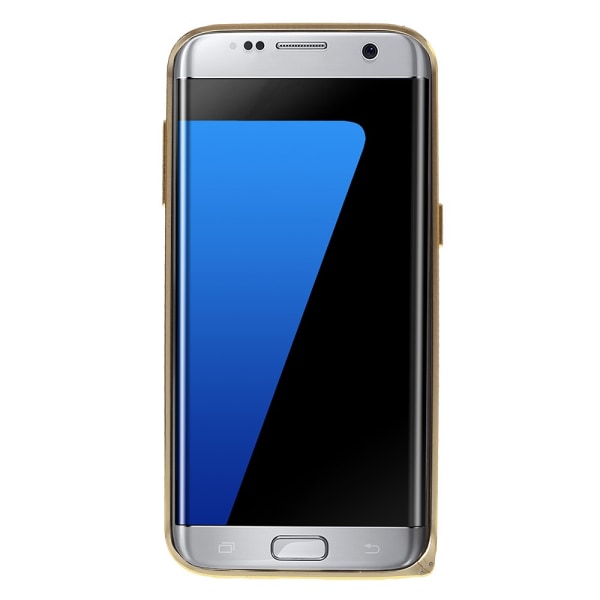 Samsung Galaxy S7 Edge LOVE MEI Aluminium Bumper Guld Gold