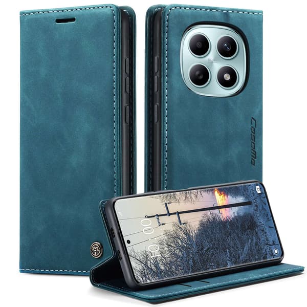 CASEME Plånboksfodral Xiaomi Redmi Note 15 / Xiaomi Poco M8 5G - Blå Blå